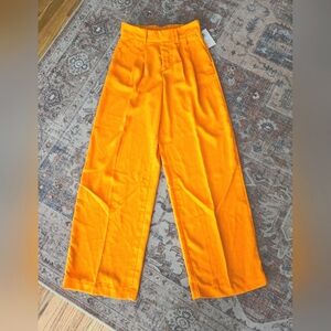 A new day wide leg pleated slacks